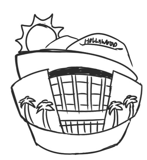 LA Map Icon Concept LA Map Icon Concept